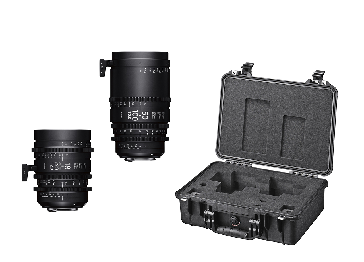 18-35mm T2 + 50-100mm T2 Set with Case